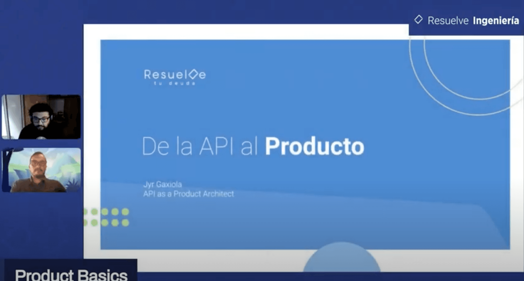 Como construir productos basados en APIs.